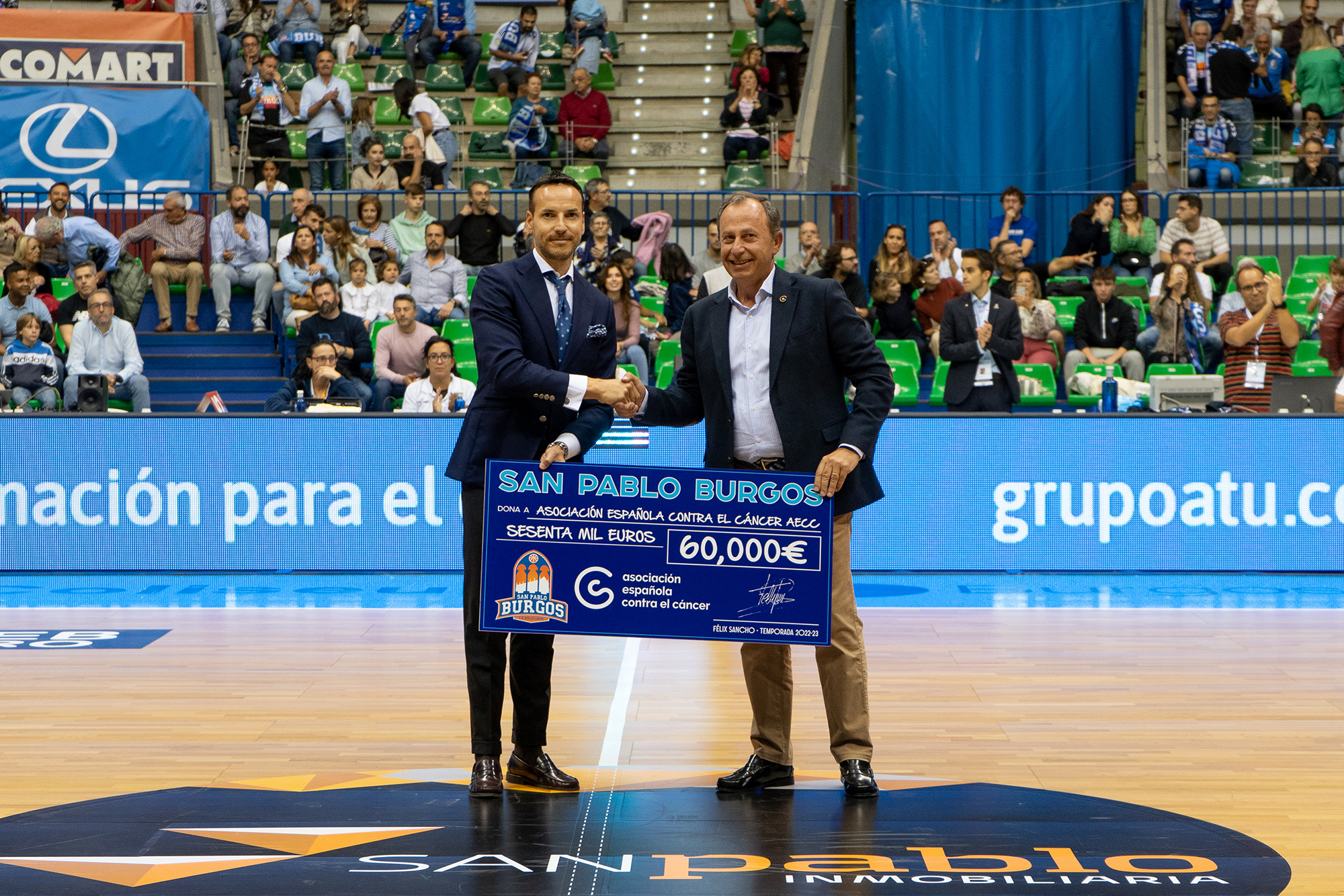 cheque AECC Burgos
